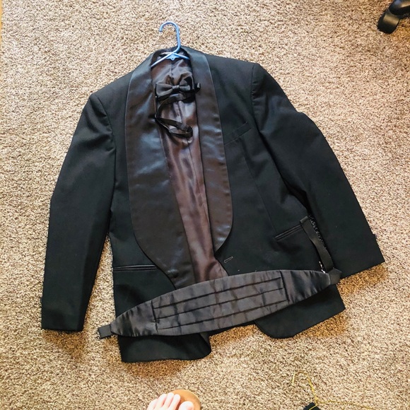 Men’s Tuxedo Pants 33-35R Coat 44L - Picture 2 of 7